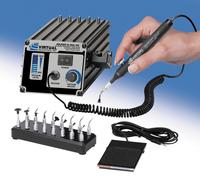 The AV-6000-FS-SP8-BD-220 ADJUST-A-VAC® ESD Safe Kit with Foot Switch offers 220 V operation. 